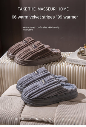 Soft Sole  House Slippers for Winter Warm Comfortable Non Slip Indoor Slippers